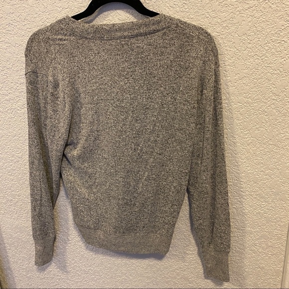 Jcrew Faux Wrap Surplice Sweater - Picture 4 of 4